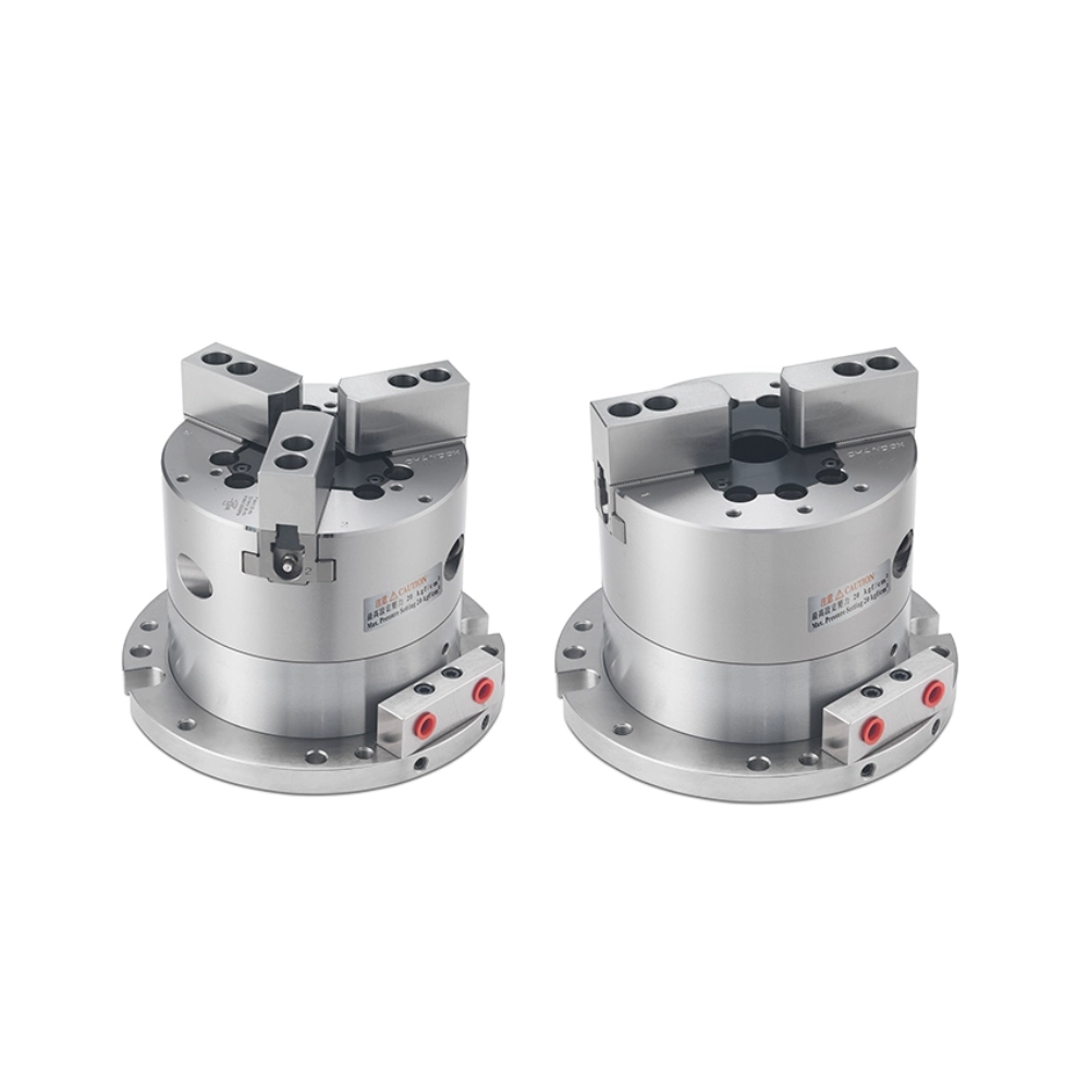 MEL,MELT Crank Type Long Jaw Stroke Hollow Power Chuck Fixtures